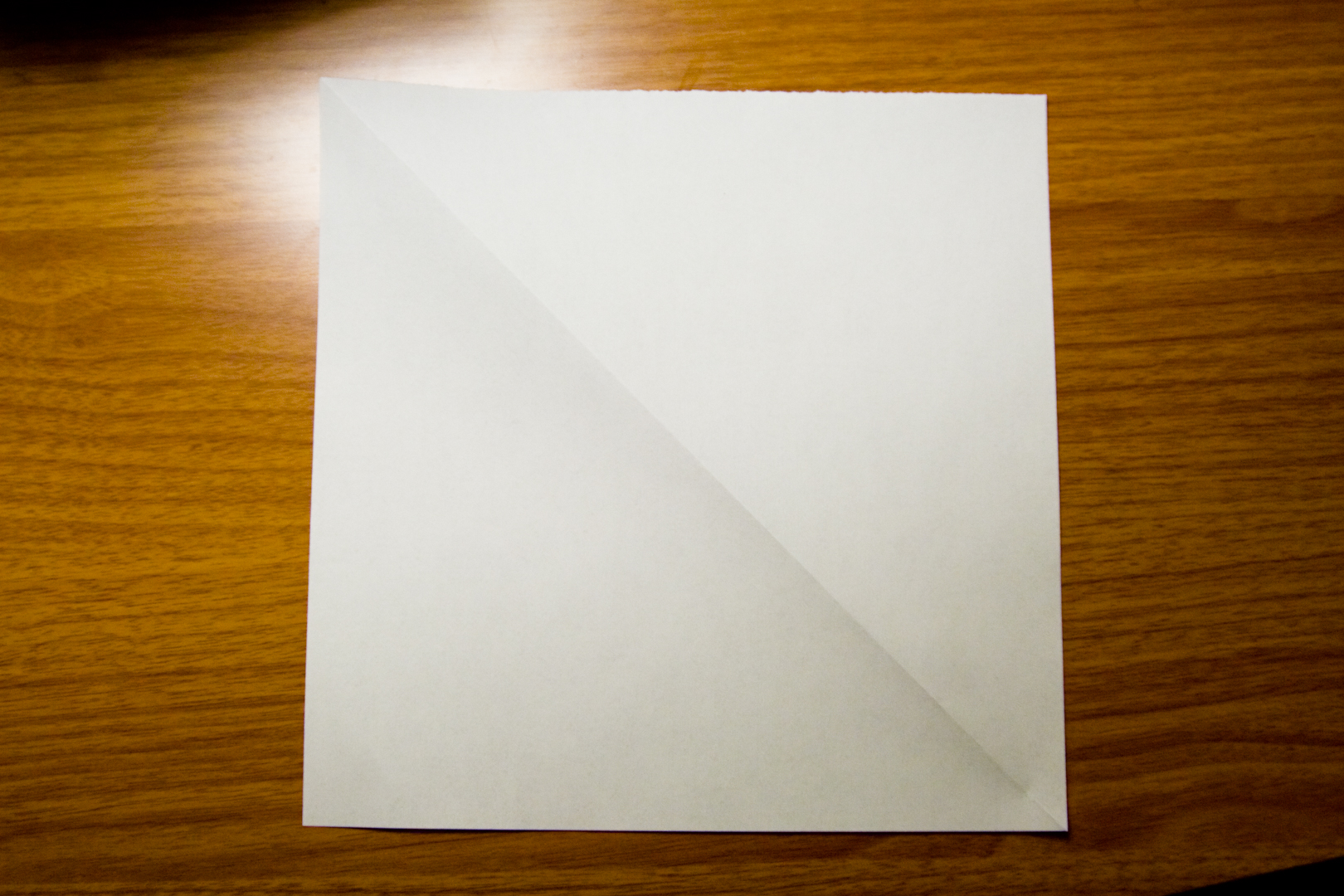 Unfolded paper for 1000th paper crane